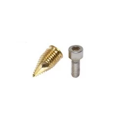 4 Inserts Laiton Autoperçants M6 + Vis