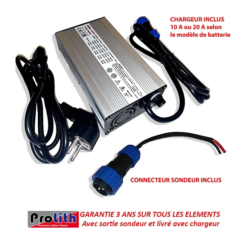 Batterie PROLITH PLPR 48 Volts 120 Ah Avec Sortie Sondeur – Image 3