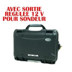 Batterie SH.Lithium 12V 100a Avec Sortie Régulée 12v Pour Sondeur