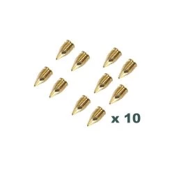 Lot De 10 Vis Inserts Autoperçants M6