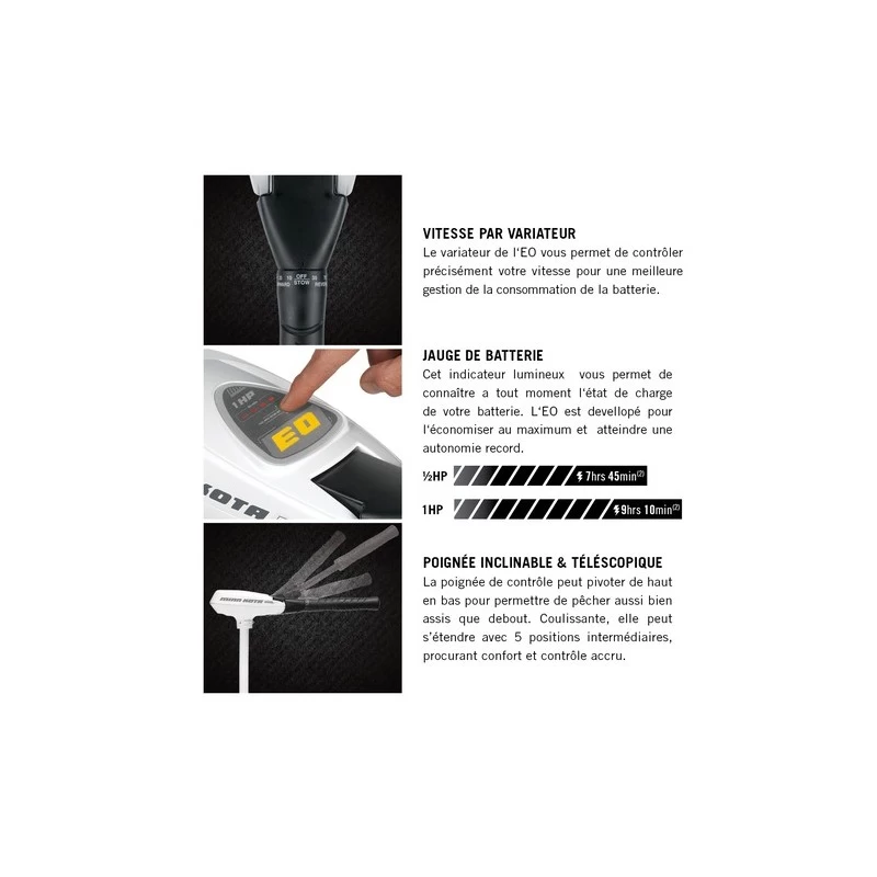 Moteur De Propulsion ELECTRIC OUTBOARD 1 HP - 24V – Image 8