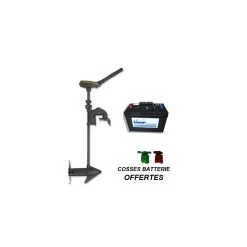 Moteur Traxxis 55 Lbs Maximizer 91 Cm + Batterie 120 Ah + Cosses Offertes