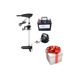 Pack E Thrust 55 + Batterie Yuasa 80 Ah + Chargeur Minnkota