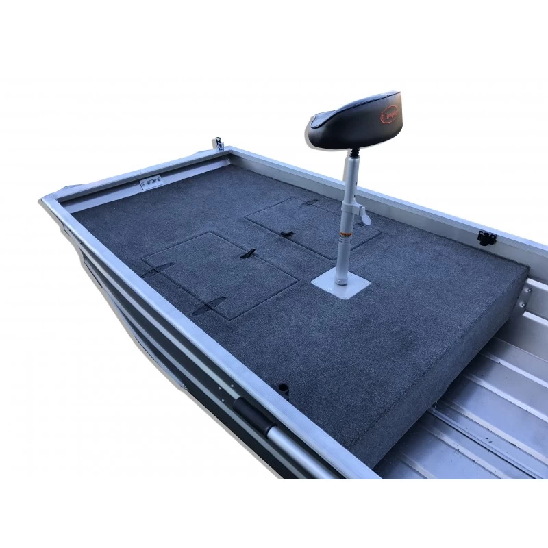 Pack Barque Aluminium Kimple 370 Angler Avec Plateforme – Image 2