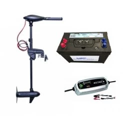 Pack Moteur Osapian 40 Lbs + Batterie 105ah + Chargeur