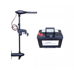 Pack Moteur Osapian 40 Lbs + Batterie Marine 120ah