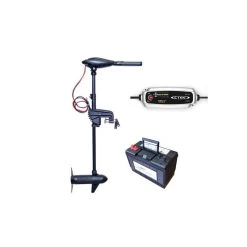 Pack Moteur Osapian 55 Lbs + Batterie 120 Ah + Chargeur Cteck 5.0