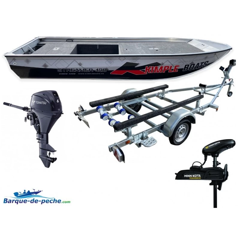 Pack Kimple 420 MS Avec Remorque Et Moteurs Thermique Et électrique